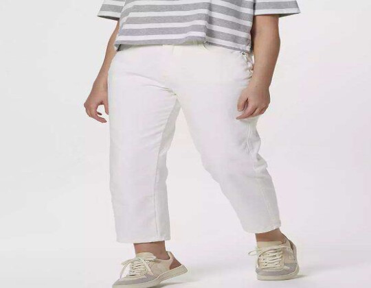CALÇA FEMININA SARJA HERING H9A9 - Off white