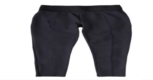 Calça Legging Poliéster Preta Básica - Avvi