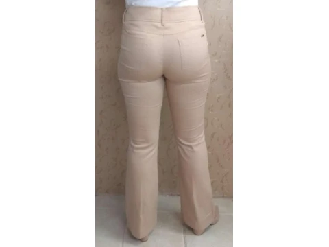 CALÇA FLARE SEIKI 650301 - Bege CALÇA FLARE SEIKI 650301 - Bege