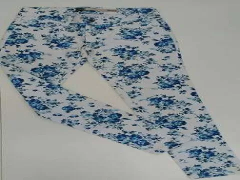 CALCA FLORAL HERING H1GY - Jeans
