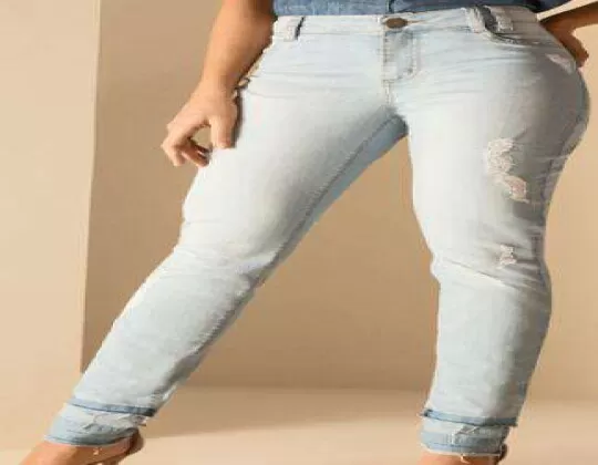 CALÇA JEANS BARRA DUPLA MARIA VALENTINA 202482