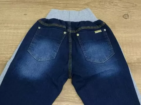 CALCA JEANS COM MOLETON HERYBELLA - Jeans