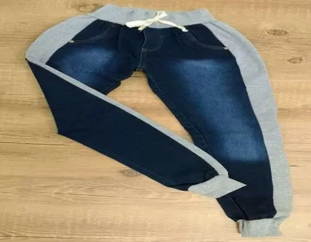 CALCA JEANS COM MOLETON HERYBELLA - Jeans