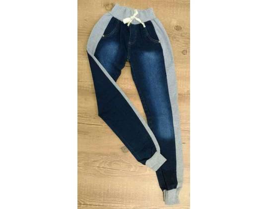 CALCA JEANS COM MOLETON HERYBELLA - Jeans