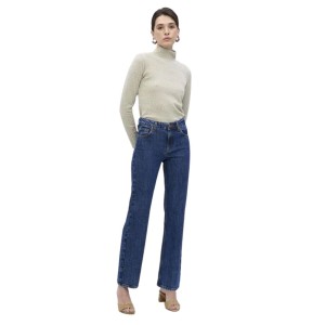CALÇA JEANS FEM RETA G4C1 DAMYLLER 1A06397 - Jeans