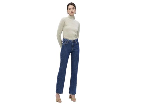 CALÇA JEANS FEM RETA G4C1 DAMYLLER 1A06397 - Jeans