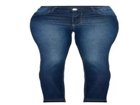 CALÇA JEANS FEMININA CIGARRETE PUSH UP HERING H954 - Jeans