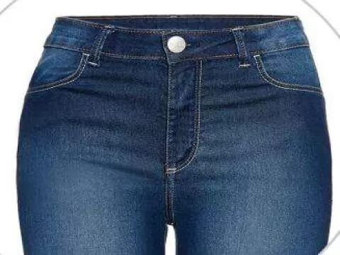 CALÇA JEANS FEMININA CIGARRETE PUSH UP HERING H954 - Jeans