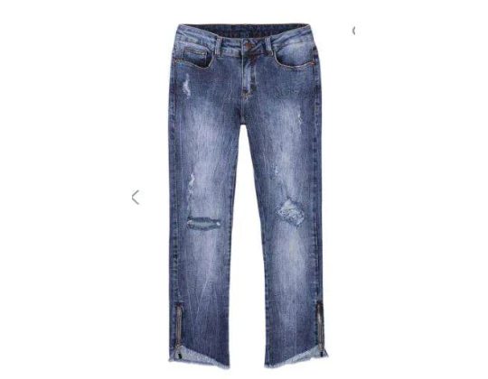 CALÇA JEANS FEMININA CROPPED HERING KZKF - Jeans