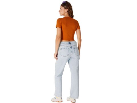 CALÇA JEANS FEMININA RETA HERING H9KK - Jeans