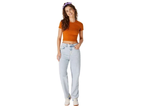 CALÇA JEANS FEMININA RETA HERING H9KK - Jeans CALÇA JEANS FEMININA RETA HERING H9KK - Jeans
