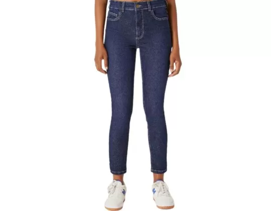 CALÇA JEANS FEMININA SKINNY HERING H9CJ - Jeans escuro