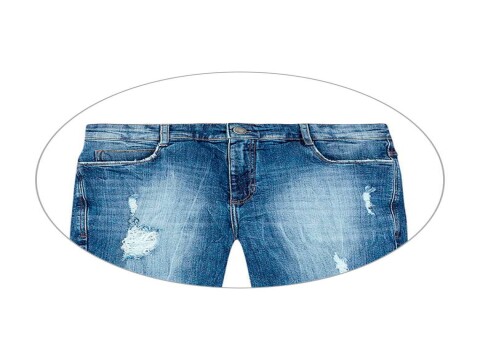 CALÇA JEANS MASCULINA SLIM DESTROYED HERING H1PD