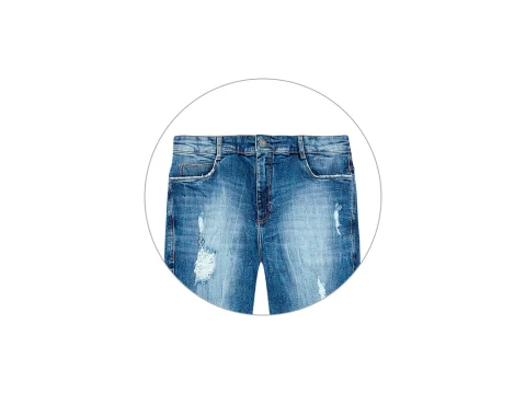CALÇA JEANS MASCULINA SLIM DESTROYED HERING H1PD CALÇA JEANS MASCULINA SLIM DESTROYED HERING H1PD
