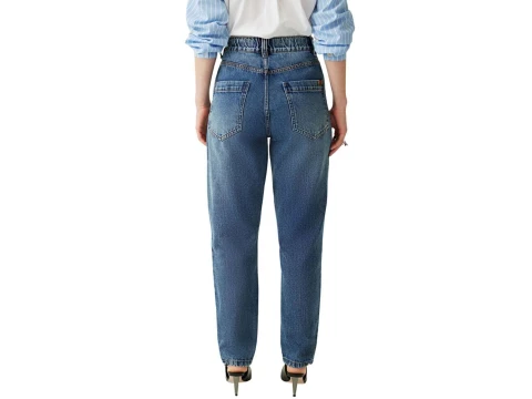 CALÇA JEANS MOM CÓS ALTO MARIA VALENTINA 04385 - Jeans