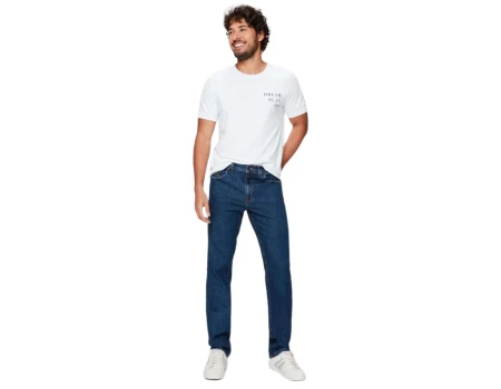 CALÇA JEANS RETA MASCULINA DAMYLLER 1A01581 - Jeans