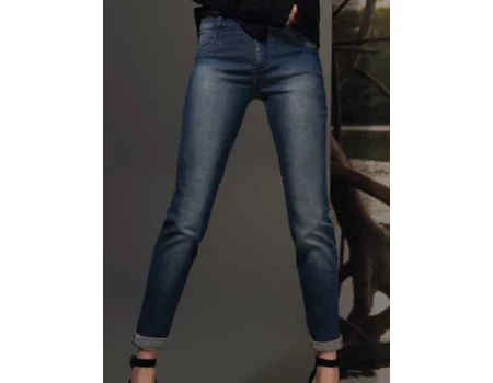 CALÇA JEANS SKINNY MORENA ROSA 202966 - Jeans