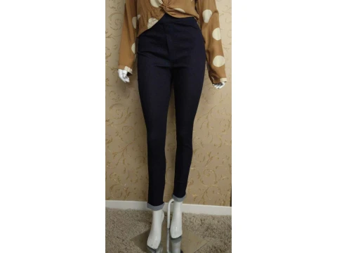 CALÇA JEGGING COS ALTO MARIA VALENTINA 203284 - Azul CALÇA JEGGING COS ALTO MARIA VALENTINA 203284 - Azul