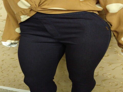 CALÇA JEGGING COS ALTO MARIA VALENTINA 203284 - Azul