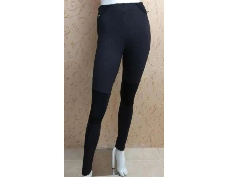 CALÇA MONTARIA COM DETALHE EM ZÍPER DZARM 6NDC - Preto