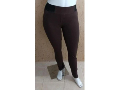 CALÇA LEGGING FEMININA ELEGANCE 21109 - Marrom CALÇA LEGGING FEMININA ELEGANCE 21109 - Marrom