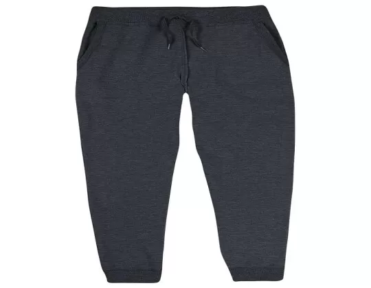 CALÇA MASCULINA JOGGER MOLETOM HERING 05M3 - Chumbo