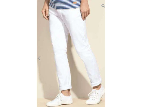 CALÇA MASCULINA SKINNY HERING KTP0 - Branco CALÇA MASCULINA SKINNY HERING KTP0 - Branco