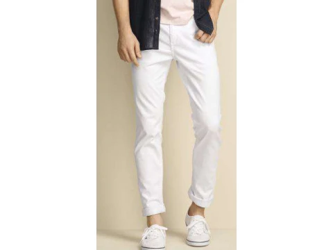 CALÇA MASCULINA SKINNY HERING KTP0 - Branco CALÇA MASCULINA SKINNY HERING KTP0 - Branco
