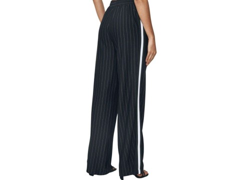 CALÇA MODERNA LISTRADA COLCCI 002.01.90262 - Preto