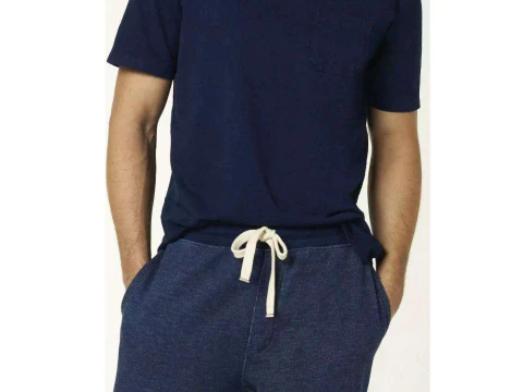 CALÇA MOLETOM JEANS JOGGER MASCULINO HERING 05W9 - Azul CALÇA MOLETOM JEANS JOGGER MASCULINO HERING 05W9 - Azul