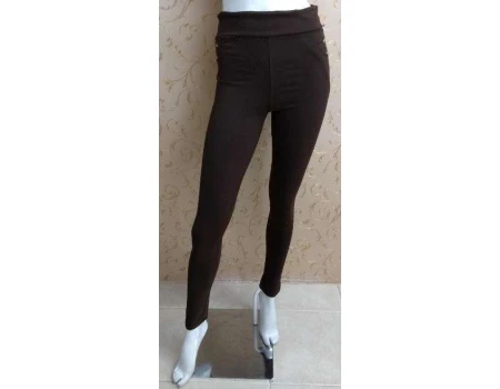 CALÇA MONTARIA COM DETALHE EM ZÍPER LIFE - Marrom