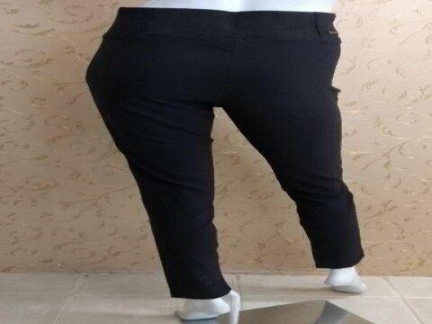 CALÇA MONTARIA MARIA VALENTINA 102390 - Preto