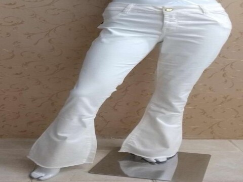 CALCA MORENA ROSA 201275 - Off white
