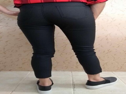 CALÇA RESINADA MOÇA BONITA 62520 - Preto