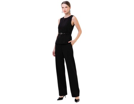 CALÇA RETA ALFAIATARIA SEIKI 750323 - Preto