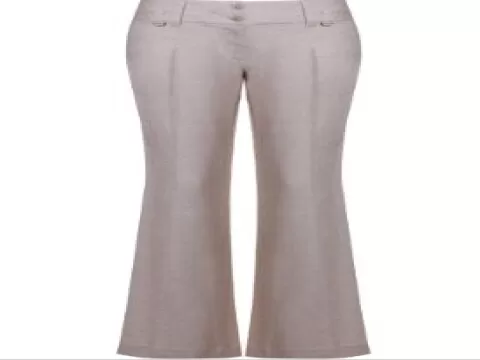 CALÇA RETA SEIKI 250898 - Bege