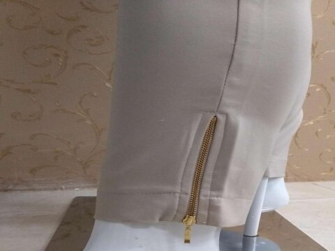 CALÇA FEMININA SOCIAL SEIKI 650112 - Bege