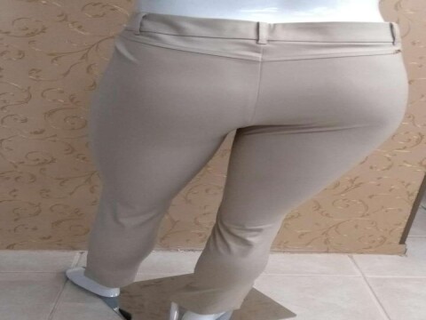 CALÇA FEMININA SOCIAL SEIKI 650112 - Bege