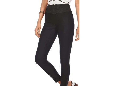 CALÇA SKINNY CÓAS ALTO MORENA ROSA 108298 - Preto