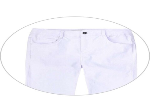 CALÇA SKINNY EM SARJA HERING H912 - Branco