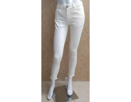 CALÇA SKINNY JEANS HERING H93J - Bege