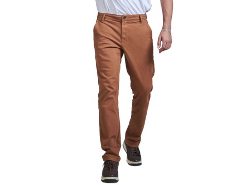 CALÇA SOCIAL MASCULINA STRECH LEE 2203L - Marrom