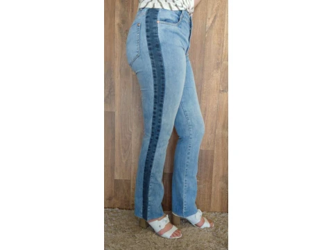 CALÇA STRAIGHT MARIA VALENTINA 203150 - Jeans CALÇA STRAIGHT MARIA VALENTINA 203150 - Jeans