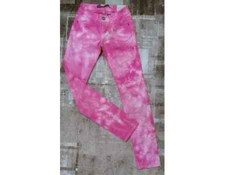 CALCA SUPER SKINNY6 ESTONADA HERING KPAP - Rosa