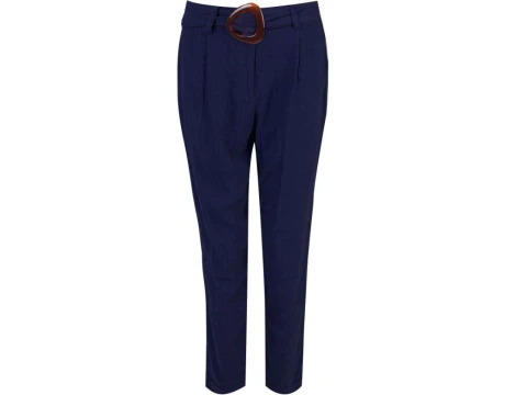CALÇA VISCOLINHO COM BOLSO E CINTO SEIKI 450085 - Marinho CALÇA VISCOLINHO COM BOLSO E CINTO SEIKI 450085 - Marinho