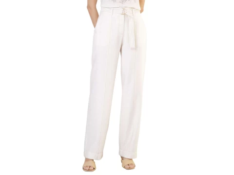 CALÇA VISCOLINHO SEIKI 550356 - Bege