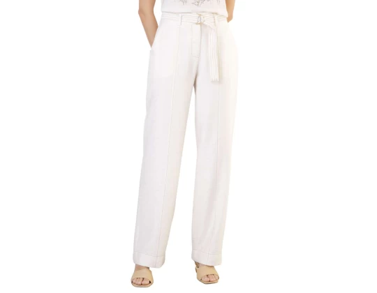 CALÇA VISCOLINHO SEIKI 550356 - Bege