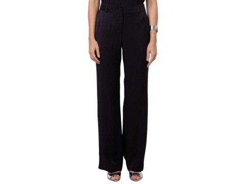 CALÇA VISCOSE ACETINADA SEIKI 550358 - Preto