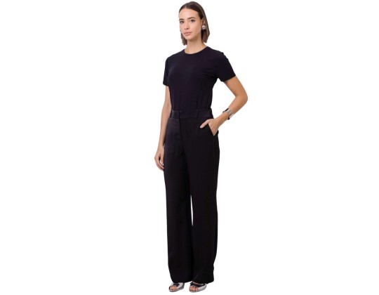 CALÇA VISCOSE ACETINADA SEIKI 550358 - Preto