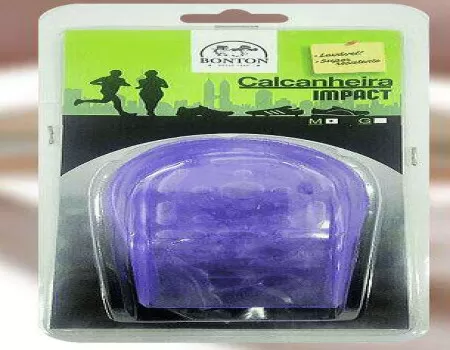 CALCANHEIRA GEL 350 MASC/FEM BONTON - Incolor